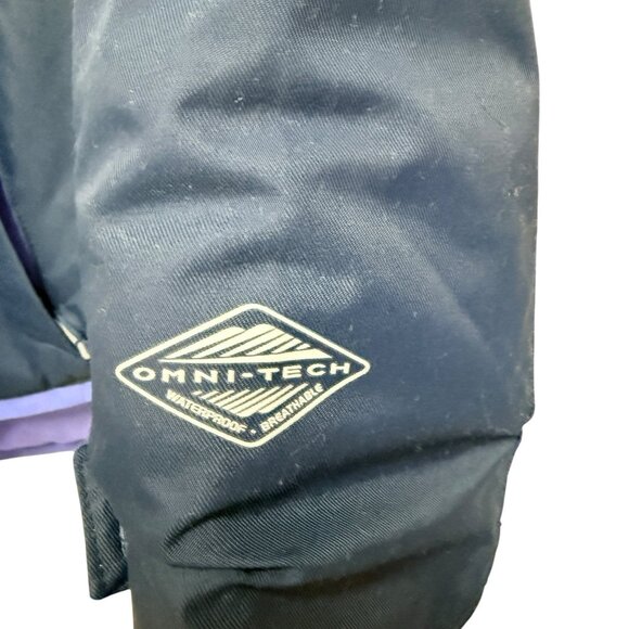 Columbia Jacket Youth Large 14/16 Navy Insulated Ski Omni Heat Alpine Action II - Picture 4 of 12